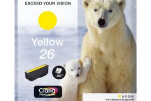EPSON 26 ink cartridge yellow