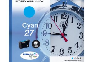 EPSON 27 ink cartridge cyan