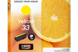 EPSON 33 Ink Yellow 4,5ml Blister