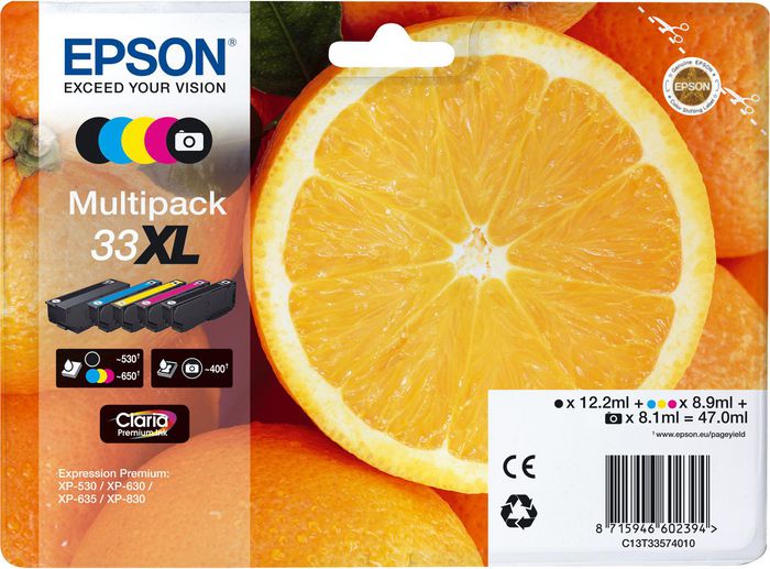 EPSON Multipack 5-colours 33XL Claria - Bilde 3