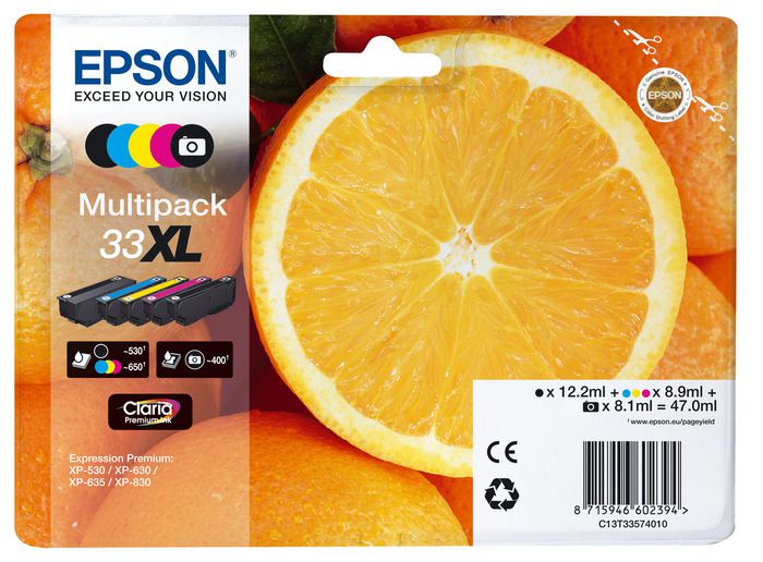 EPSON Multipack 5-colours 33XL Claria