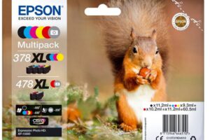 Multipack 6-farbig 378XL/478XL