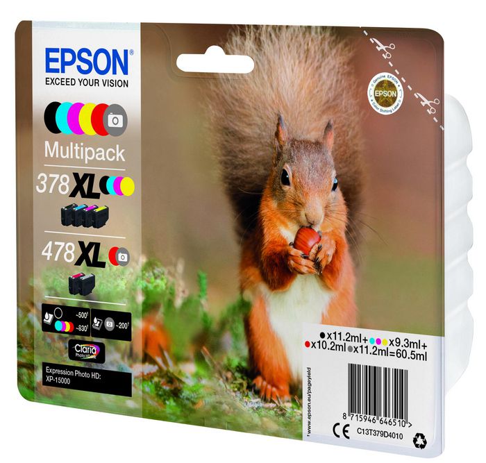 Multipack 6-farbig 378XL/478XL - Bilde 4