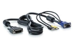 Hewlett Packard Enterprise 1x4 KVM Console 6ft USB Cable