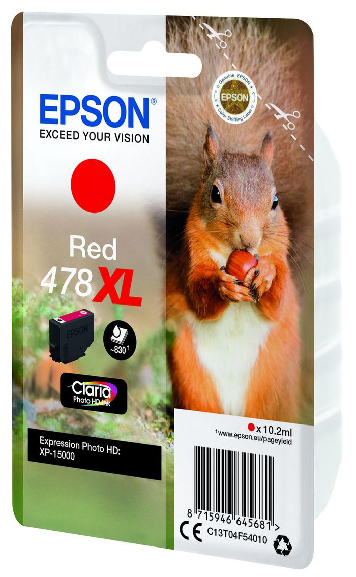 Singlepack Red 478XL - Bilde 4