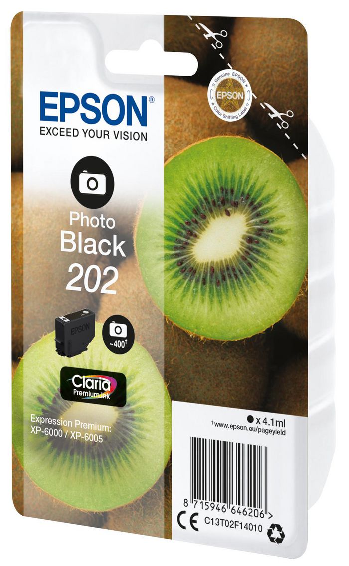 EPSON 202 Ink Photo Black BLISTER - Bilde 2