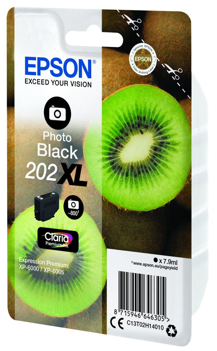 EPSON Singlepack Photo Black 202XL Kiwi - Bilde 3