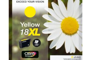 EPSON 18XL yellow ink claria BLISTER