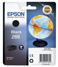 SINGLEPACK BLACK 266 INK CARTR - Bilde 3