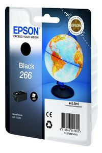 SINGLEPACK BLACK 266 INK CARTR - Bilde 4