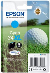 34XL Ink Cyan 10,8ml Blister - Bilde 3