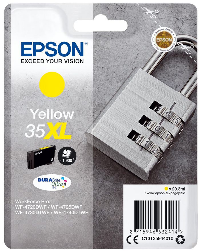 EPSON 35XL Ink Yellow 20,3ml