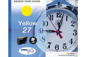 27 ink cartridge yel