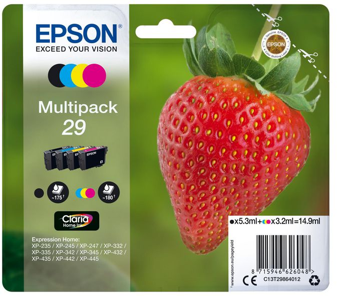 Multipack Fraise - Ink Claria