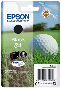 EPSON 34 Ink Black 6,1ml - Bilde 3