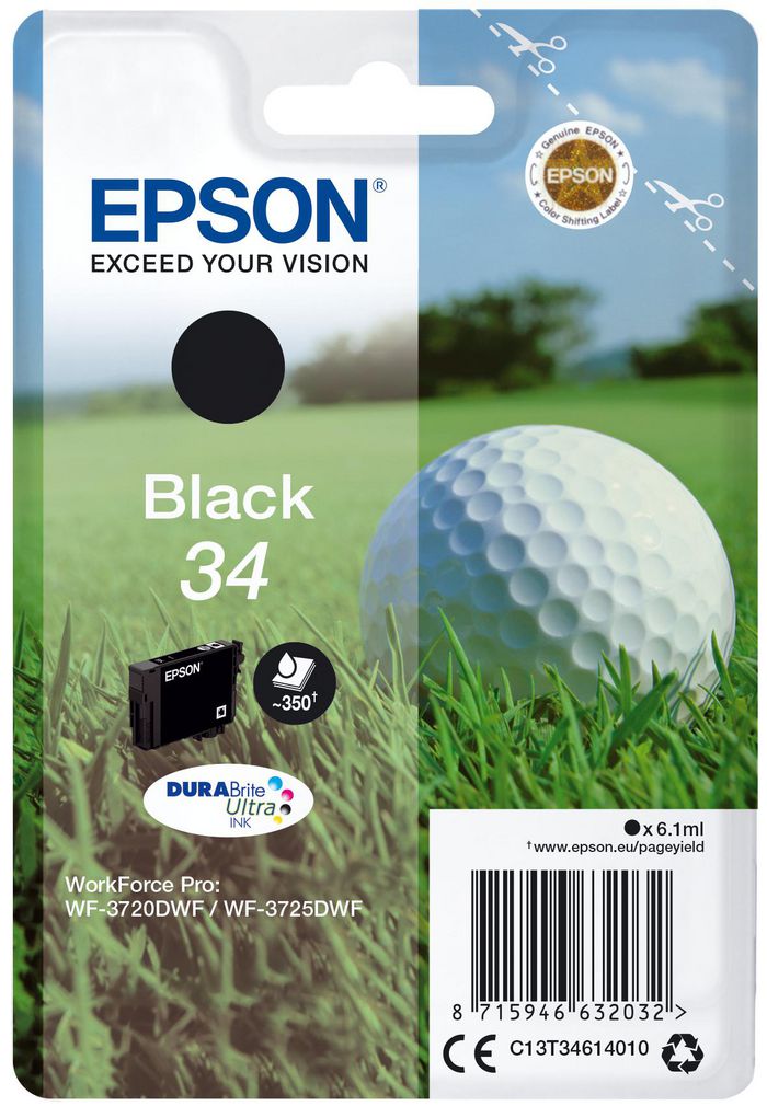 EPSON 34 Ink Black 6,1ml