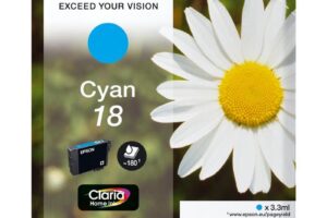 EPSON 18 ink cartridge cyan