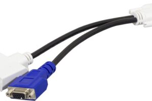 Dell DVI-I to DVI-D and VGA Dual