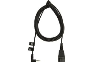 JABRA QD Cord to 2,5mm pin plug, coiled