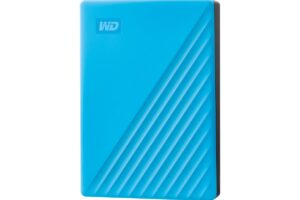 WD My Passport 4TB portable HDD Blue