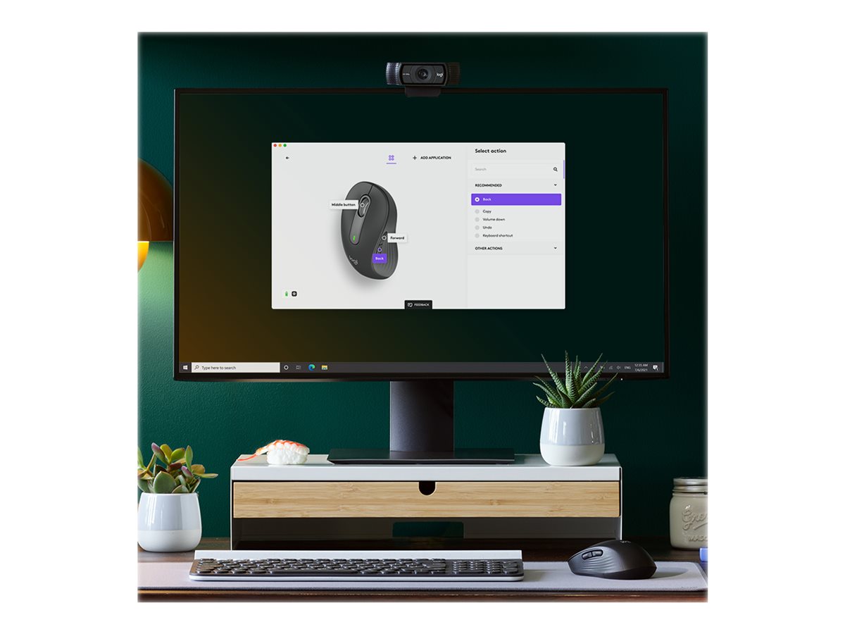 Logitech Signature M650 Large Wireless Graphite (Left Handed) - Bilde 6