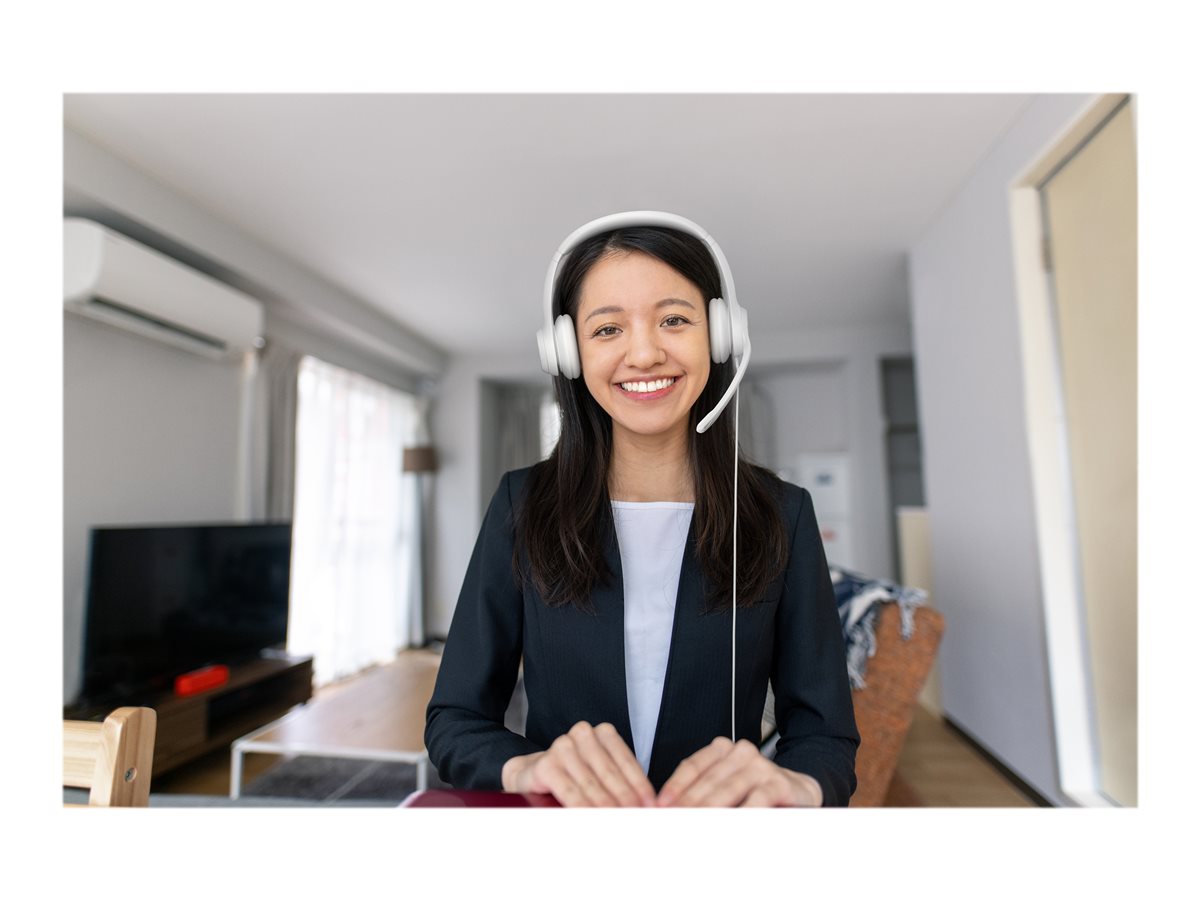 LOGI H390 USB Computer Headset - WHITE - Bilde 11
