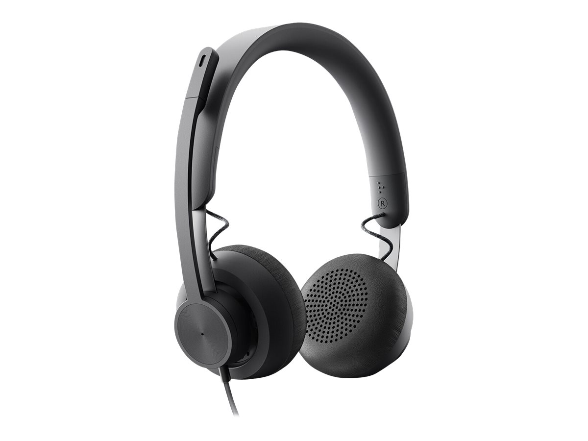 Logitech Zone Wired UC Headset Head-band Black - Bilde 7
