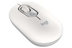 LOGI POP Mouse with emoji - OFF-WHITE