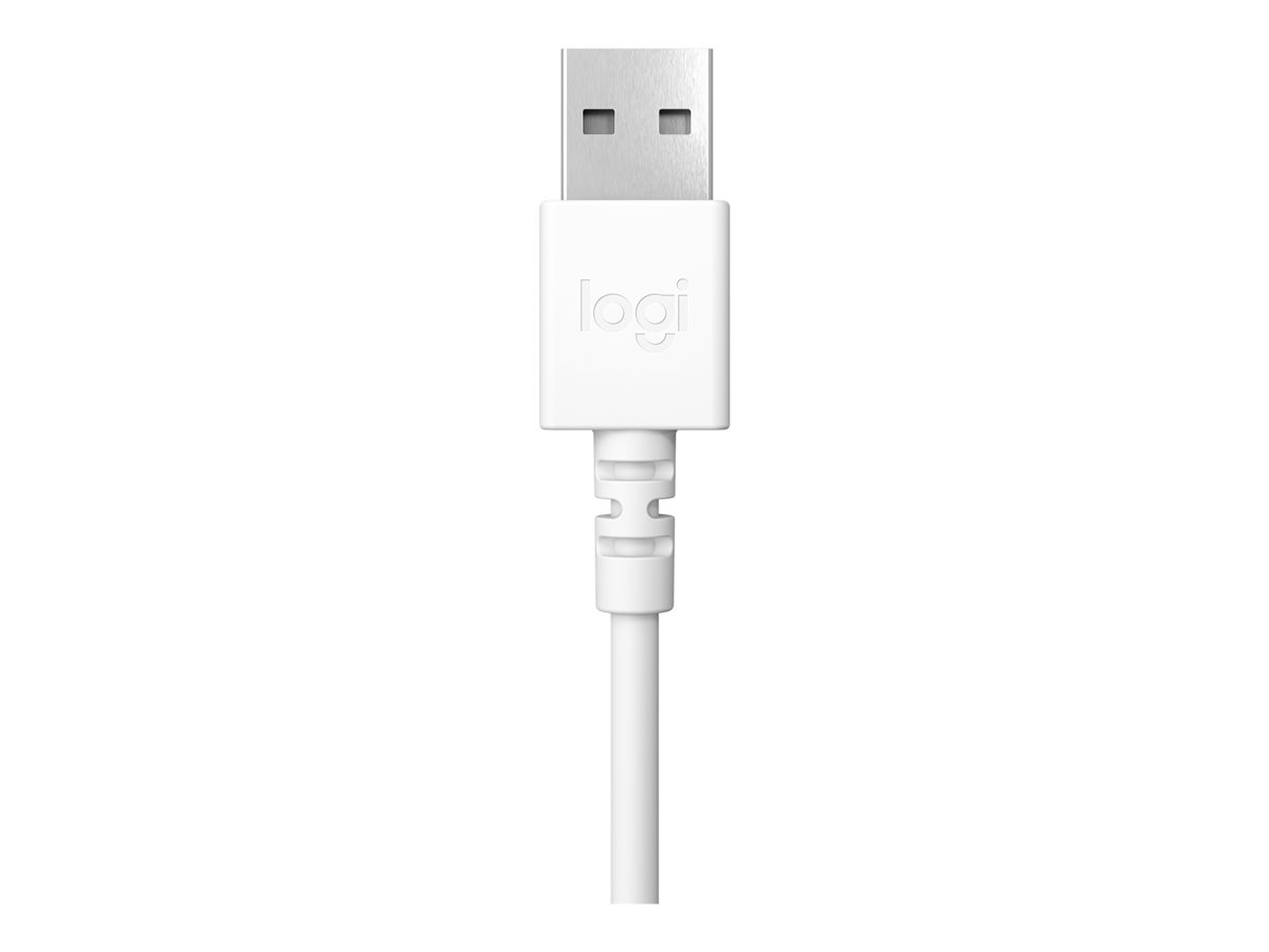 LOGI H390 USB Computer Headset - WHITE - Bilde 5