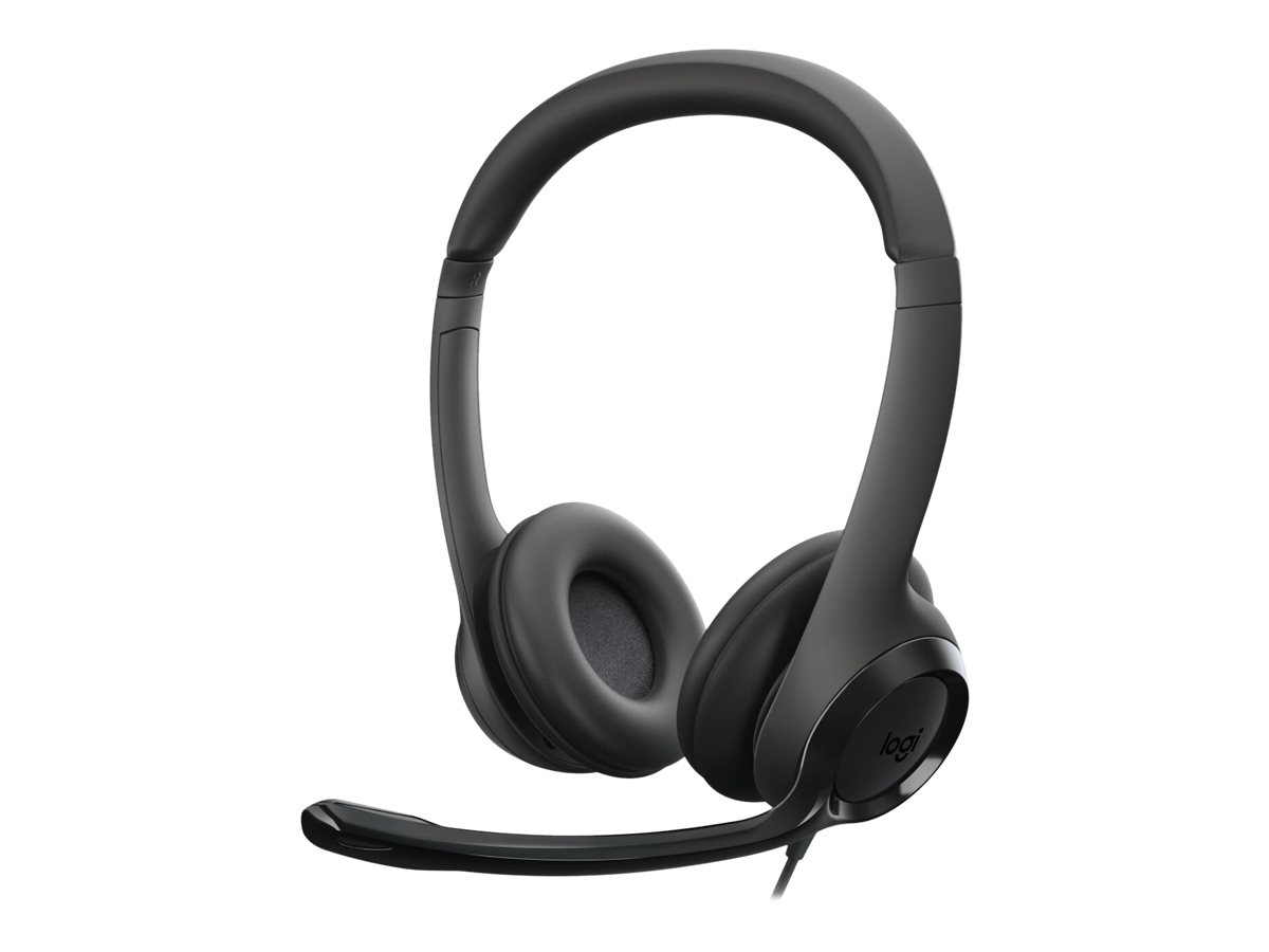 Logitech H390 Wired USB-A Headset - Noise Canceling Mic, Black, 1.9m Cable - Bilde 12