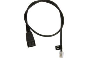 JABRA QD Cord to RJ10, straight, 0,5 met