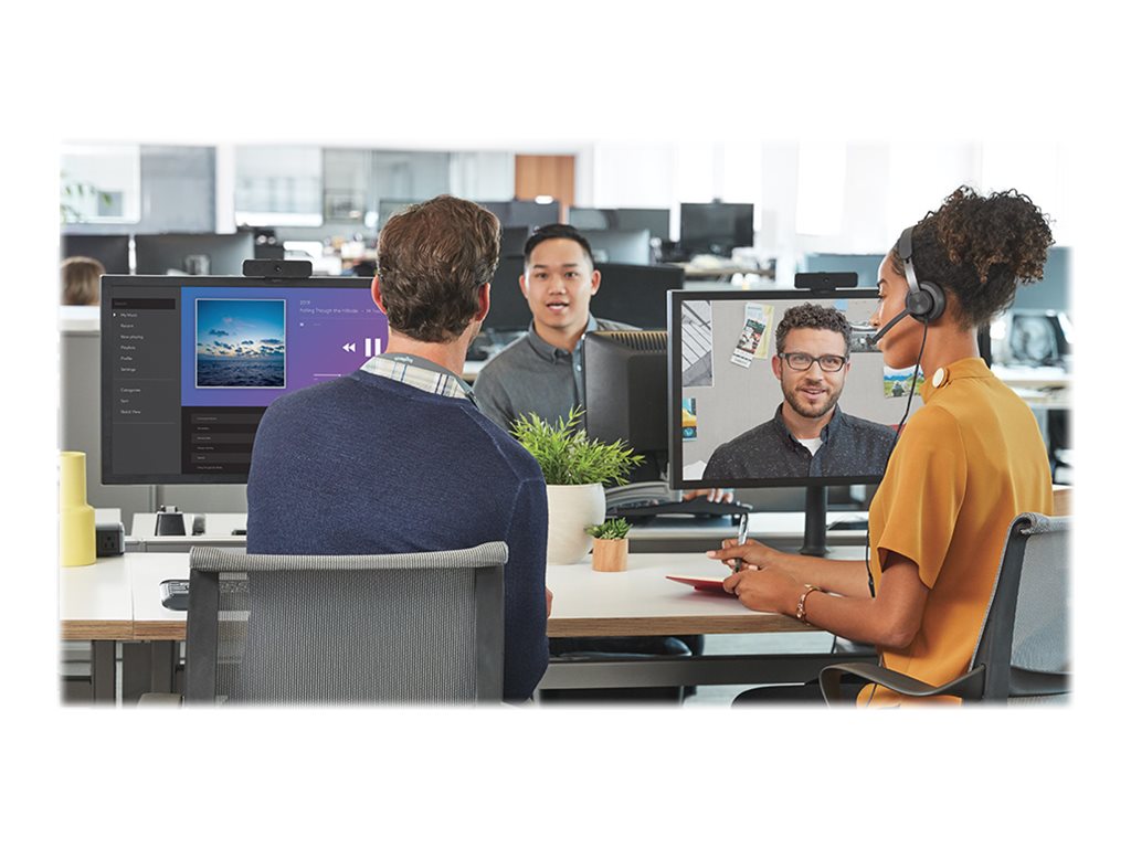 Logitech Zone Wired UC Headset Head-band Black - Bilde 9