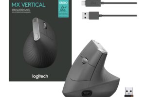 Logitech MX Vertical - Mouse - Ergonomic