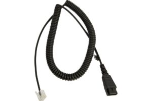 JABRA QD Cord to RJ45, coiled, 0,5 - 2m,
