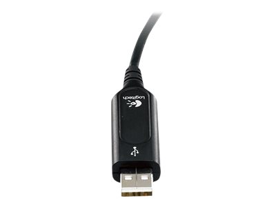 Logitech H390 Wired USB-A Headset - Noise Canceling Mic, Black, 1.9m Cable - Bilde 4