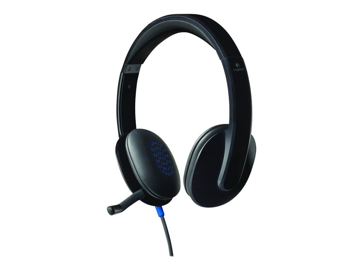 Logitech H540 Wired USB-A Headset - Black, 1.8m Cable - Bilde 8