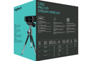 LOGITECH C922 Pro Stream Webcam - USB -EMEA