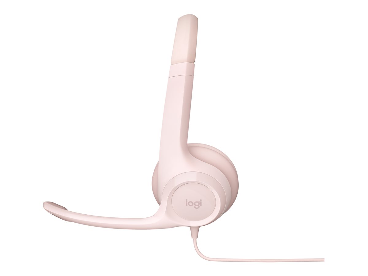 LOGI H390 USB Computer Headset - ROSE - Bilde 7