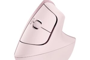 Logitech Lift Vertikal mus (dark rose)