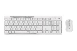 Logitech MK295 Silent Wireless Combo - Pan Nordic - White