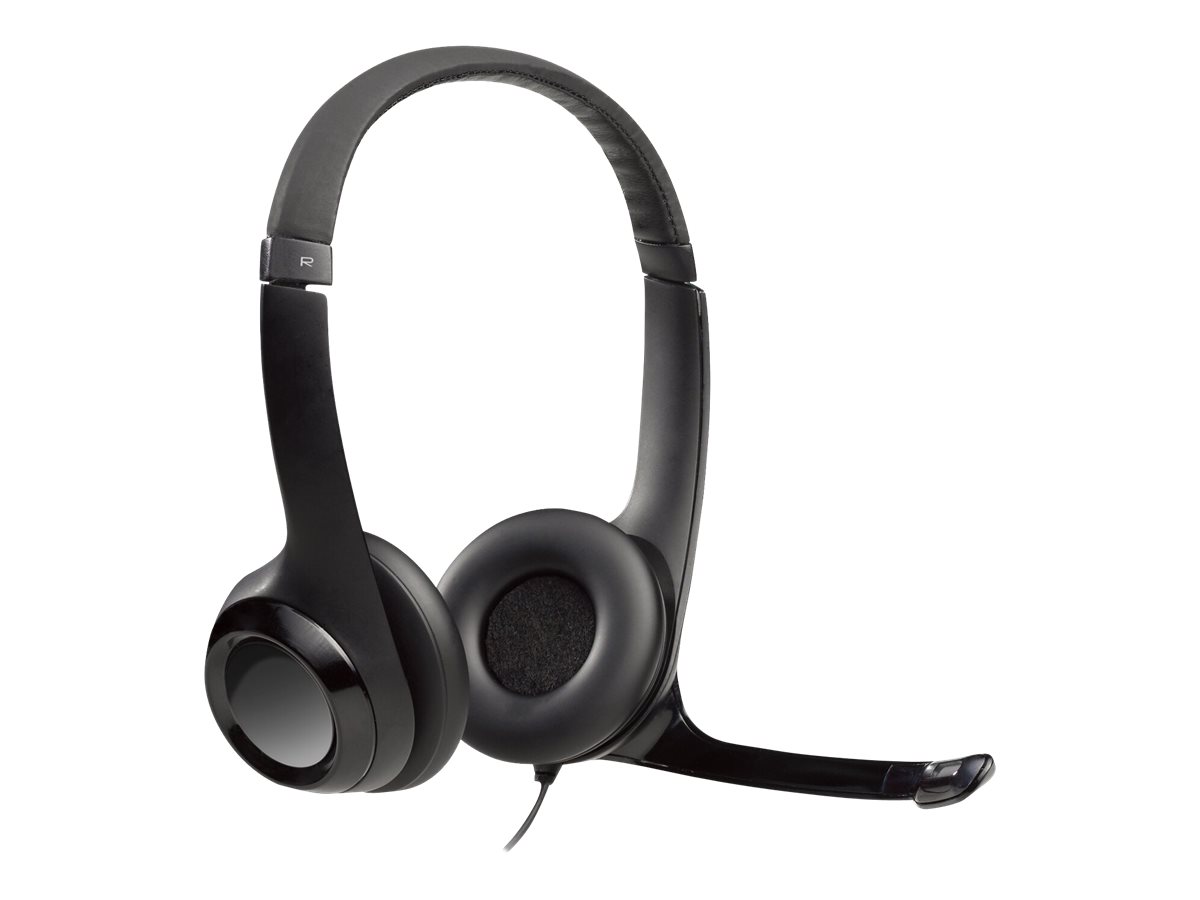 Logitech H390 Wired USB-A Headset - Noise Canceling Mic, Black, 1.9m Cable - Bilde 8
