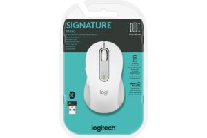 Logitech Signature M650 Medium trådløs mus Offwhite