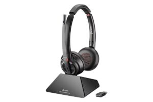HP Poly Savi 8220 UC Microsoft Teams Certified DECT 1880-1900 MHz USB-A Headset-EURO