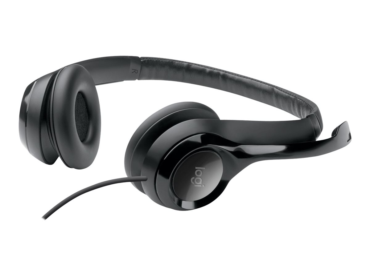 Logitech H390 Wired USB-A Headset - Noise Canceling Mic, Black, 1.9m Cable - Bilde 3