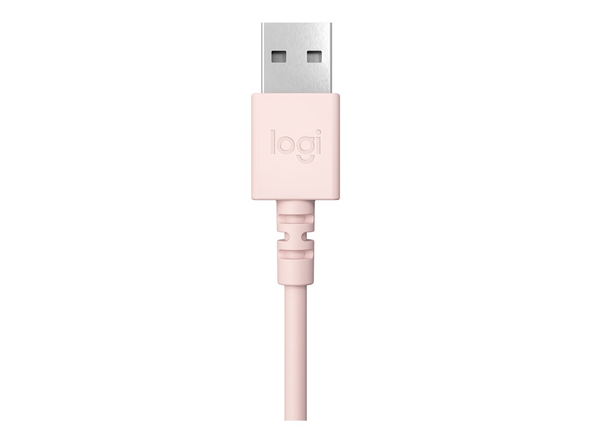 LOGI H390 USB Computer Headset - ROSE - Bilde 5