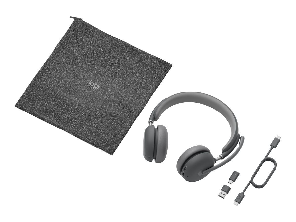 LOGI HEADSET Zone Wireless 2 UC GRAPHITE - Bilde 2