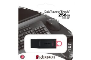 KINGSTON 256GB USB3.2 Gen1 DT Bk+Pink