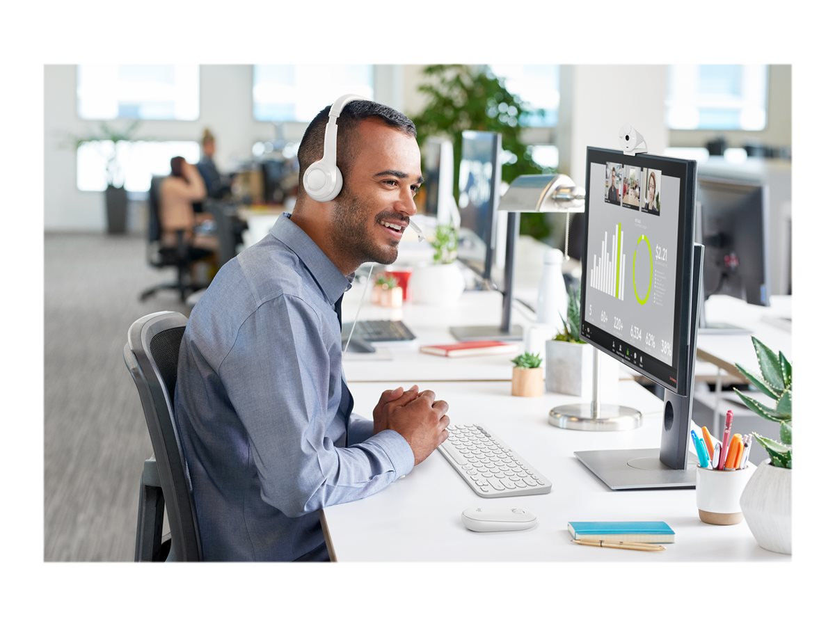 LOGI H390 USB Computer Headset - WHITE - Bilde 12