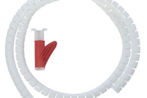 MicroConnect Cable Eater 25mm White 20meter