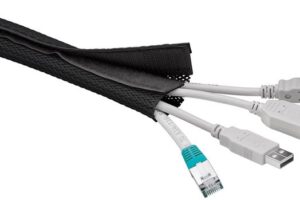 MicroConnect Cablesock W/hook and loop 1.8